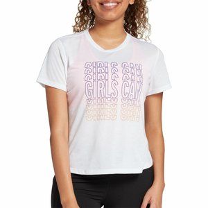 Brooks National Women's Day T-Shirt Girl's Athletic Sport White Colorful 1094688